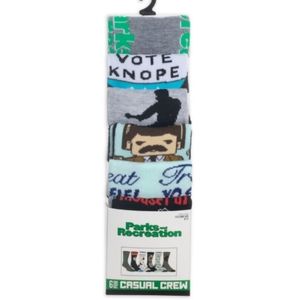 NWT Parks and Recreation 6-Pack Socks